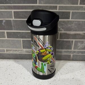 Teenage Mutant Ninja Turtles (TMNT) Thermos FUNtainer Water Bottle